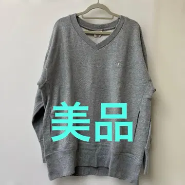 새상품급 챔피온 V넥 레이디스 챔피온 그레이