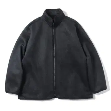 [ blurhms ] Pe/Silk Fleece ZIP Jacket