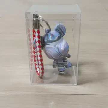 곰 모양 마블 무늬 캐릭터 키링