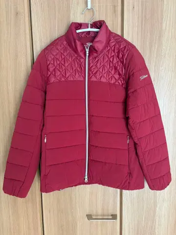 새상품급 Titleist 여성용 자켓 짙은 빨간색 사이즈 L