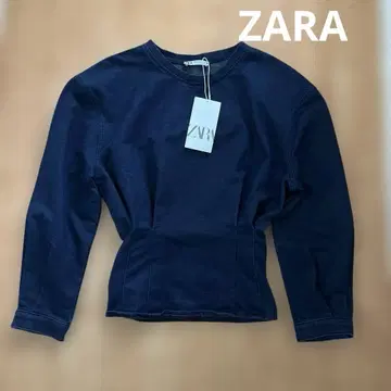 가격 인하! 새상품 미사용품 ZARA 데님풍 상의
