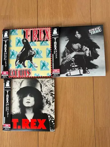 T.REX 종이 자켓 CD 3장 세트 특전 박스 포함