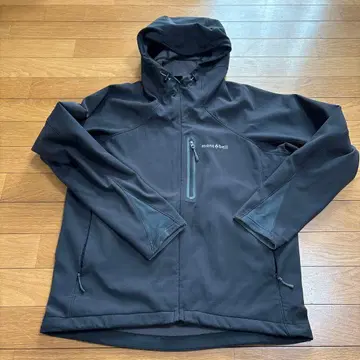 montbell 블랙 노마드 후드티 S