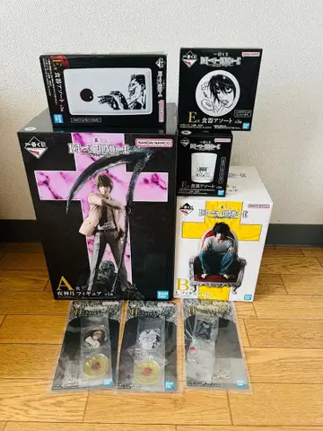 (덤 포함) 데스노트 야가미 라이토 A상 피규어 B상 L 피규어