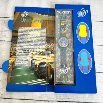swatch 스와치 UN 50주년 기념 한정판 SWISS MADE