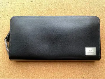 캘빈 클라인 라운드 지퍼 Black