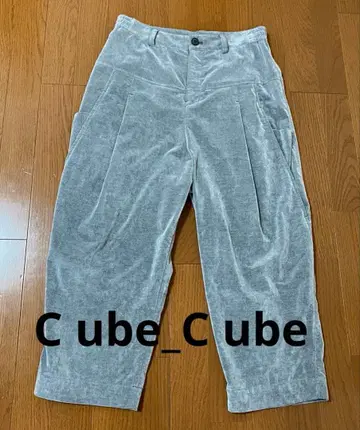 마츠오 인터내셔널 Cube_Cube 라이트 그레이 캐주얼 팬츠
