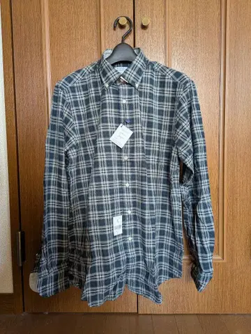 바니스뉴욕 긴팔 체크 셔츠 남성용 S