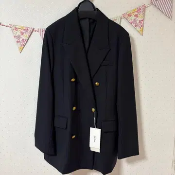 Mila Owen 다크 네이비 테일러드 자켓 F 택 포함 (새상품)