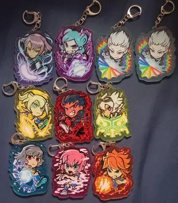 이나즈마 일레븐 GO E-diner 아크릴 키링 세트