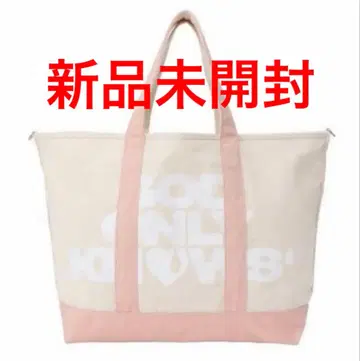 GOD ONLY KNOWS POPUP TOTE BAG 핑크