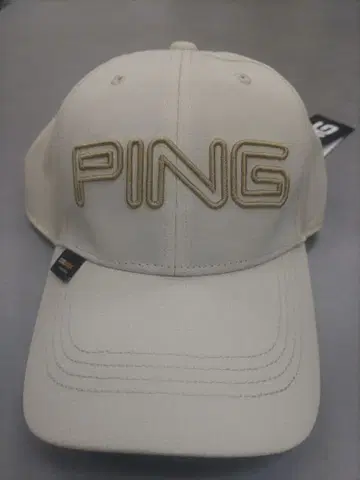 PING 베이지 캡 택 포함 새상품