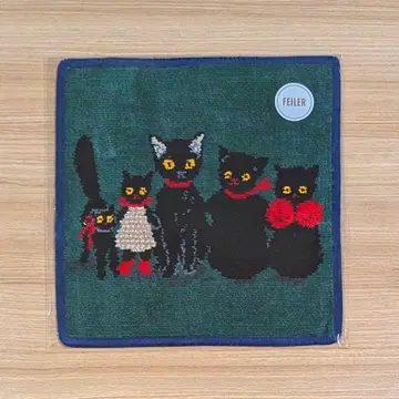 미개봉 페이 코스메 키친 쿠라하시 레이 손수건 네이비