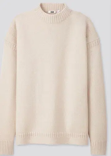 [ SALE ] UNIQLO U 아이보리 간지 니트(MENS S)