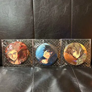 익명 배송 킹덤하츠 캔뱃지 3세트 엑셀 소라 록사스