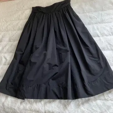 JOURNAL STANDARD 개더 플레어 스커트 블랙 36 블랙