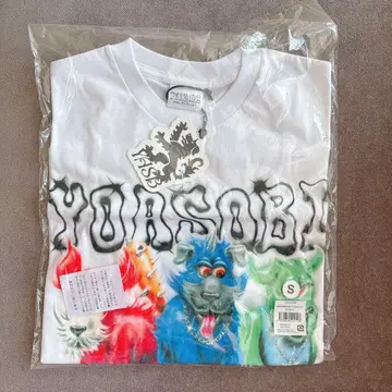 [미개봉] YOASOBI WANIWANI T-shirt (A) 화이트 S