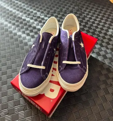 컨버스 원스타 J 스웨이드 퍼플 One Star PURPLE 27