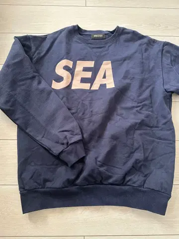 WIND AND SEA 윈드앤씨 네이비 맨투맨 XL