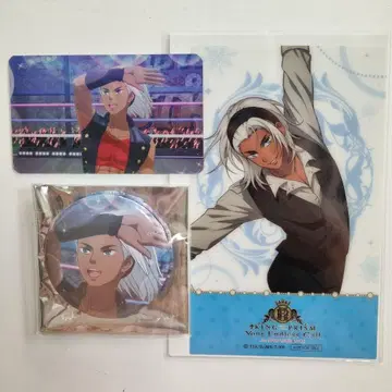 킨츠아 킹프리 한국 혜택 캔뱃지 클리어 시트 카드 쿠로카와 레이