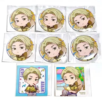 주술회전 마루쿠지 Aloha vibes 캔뱃지 B 특전 스티커 나나미