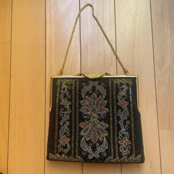 [ 카시와 비즈 ] 비즈 자수 파티 백