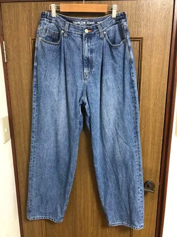 BAYFLOW/베이플로우 12.7OZ 배기 데님 팬츠