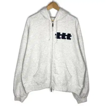 TTT_MSW 25ss 그레이 집업 후드티 M 사이즈