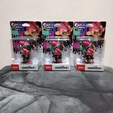 Splatoon amiibo 3체 세트