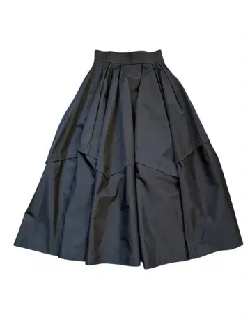 N.O.R.C 블랙 플레어 스커트 1 사이즈 블랙