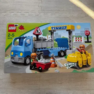 미개봉 레고 듀플로 5652 도로 공사 로드 롤러 일본 미발매?