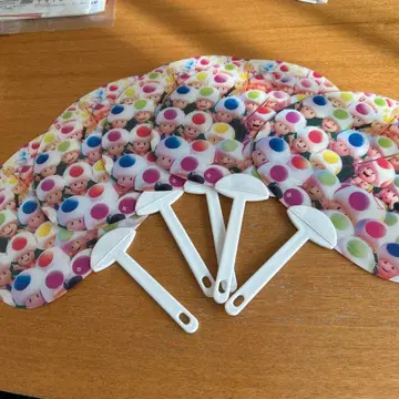 닌텐도 키노피오 부채 5장 세트