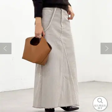 PAL 플레어 스커트 라이트 그레이 사이즈 38