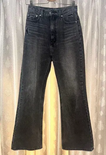 EMODA 블랙 플레어 데님