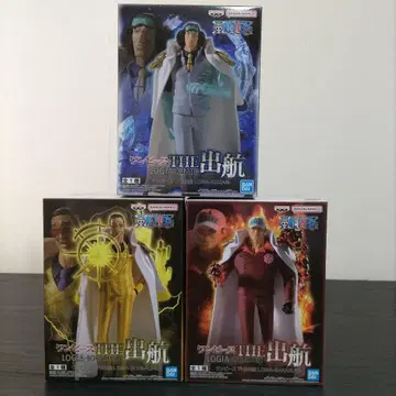 원피스 THE 출항 LOGIA 시리즈 피규어 3세트