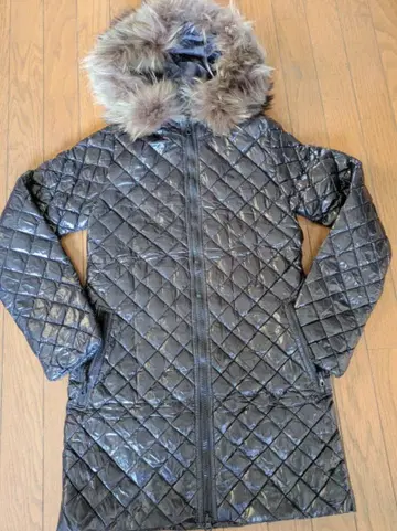 DOUTEICA 퀼팅 다운 반코트 자켓