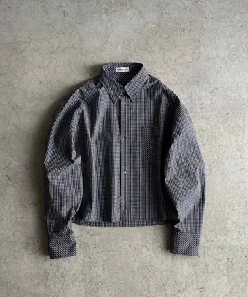 새상품급. FASHIRU bias pocket check 체크 셔츠