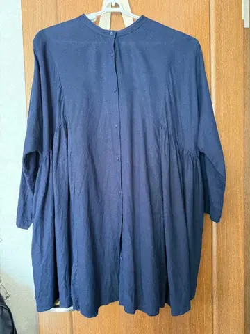 &yarn 나츄란 튜닉 2way 네이비