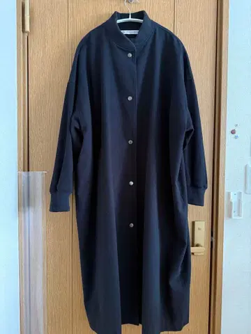 JOURNAL STANDARD LUXE 밀리터리 플란넬 롱 바시티 자켓