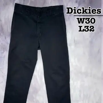 Dickies 874 FLEX 워크 팬츠 블랙 W30 L32 구제 의류