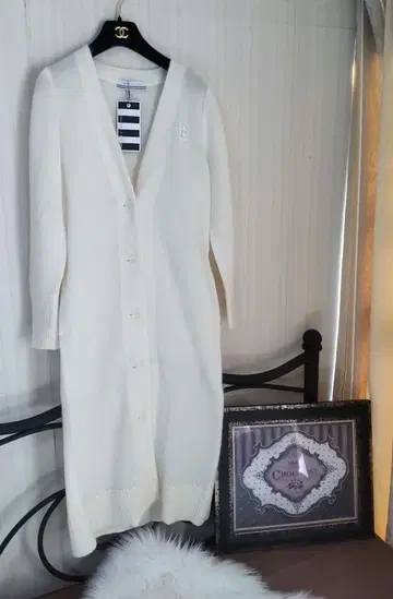 새상품 BORDERS at BALCONY 모헤어 롱 가디건