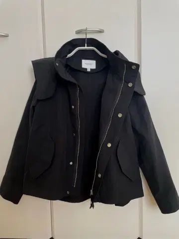 뷰티&유스 유나이티드 애로우즈 마운틴 후드티 S 블랙