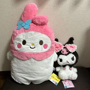 새상품 마이멜로디 쿠로미 봉제 인형 세트
