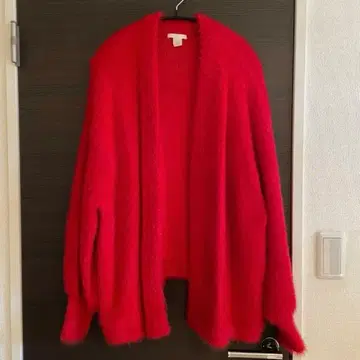 h&m 샤기 니트 가디건