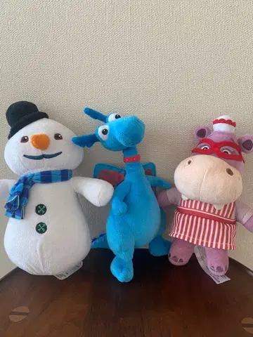 닥터는 완구닥터 봉제 인형 3세트