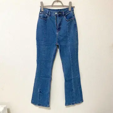 Heather 플레어 데님 팬츠