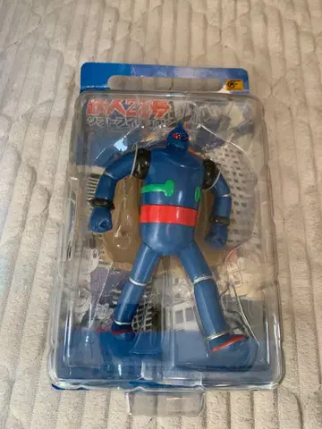 [ 철인 28호 ] 소프트 피규어 받침대 포함 미사용