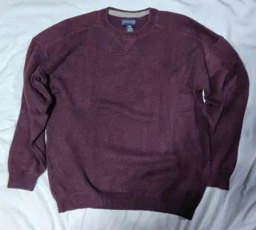 랜즈 엔드 코튼 니트 스웨터 드리프터 미국제