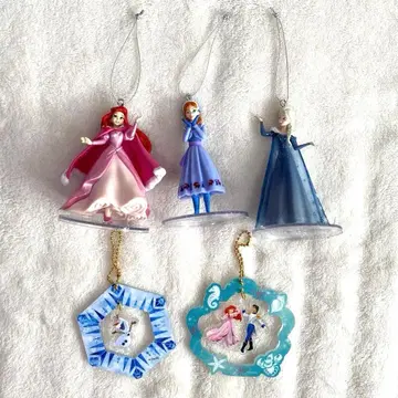 디즈니 프린세스 오너먼트&키링