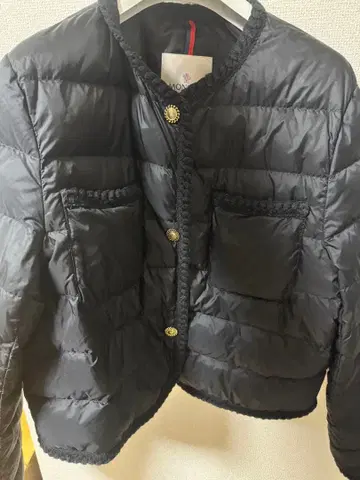 MONCLER 블랙 다운 자켓